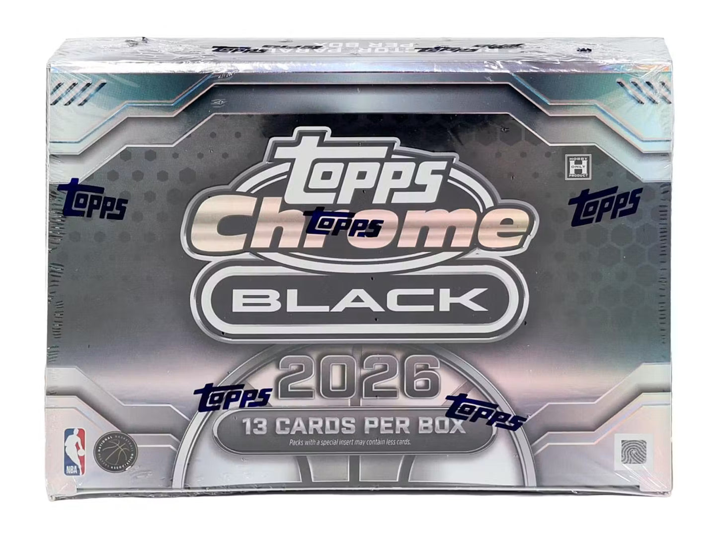 2025-26 Topps Chrome Black Basketball Hobby Box