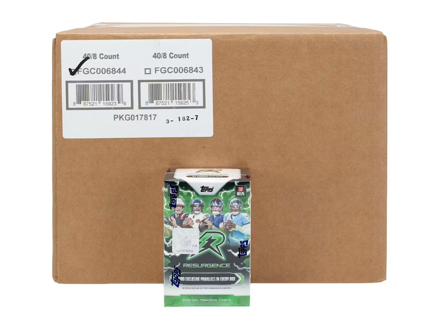 2025 Topps Resurgence Football Blaster 40-Box Case