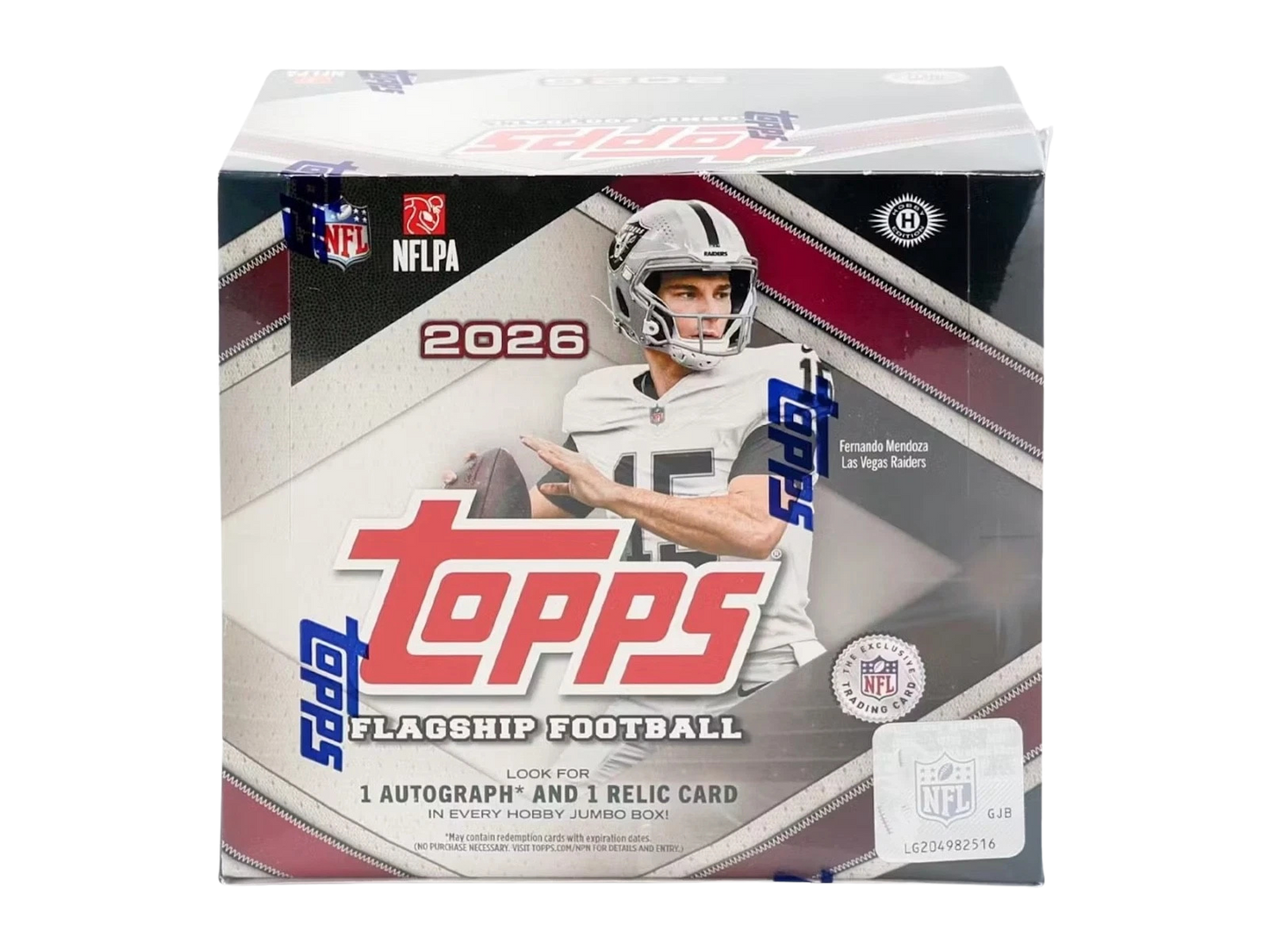 2026 Topps Flagship Football Jumbo Hobby Box
