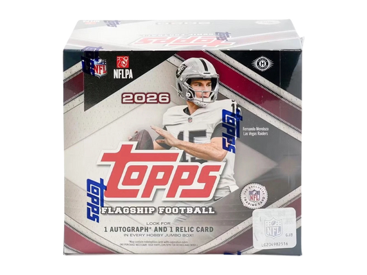 2026 Topps Flagship Football Jumbo Hobby Box