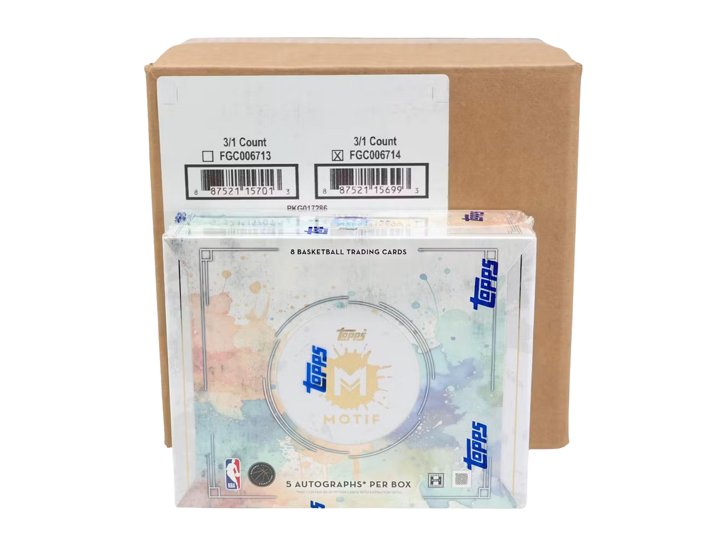 2025-26 Topps Motif Basketball Sealed Hobby Case