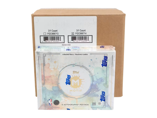 2025-26 Topps Motif Basketball Sealed Hobby Case