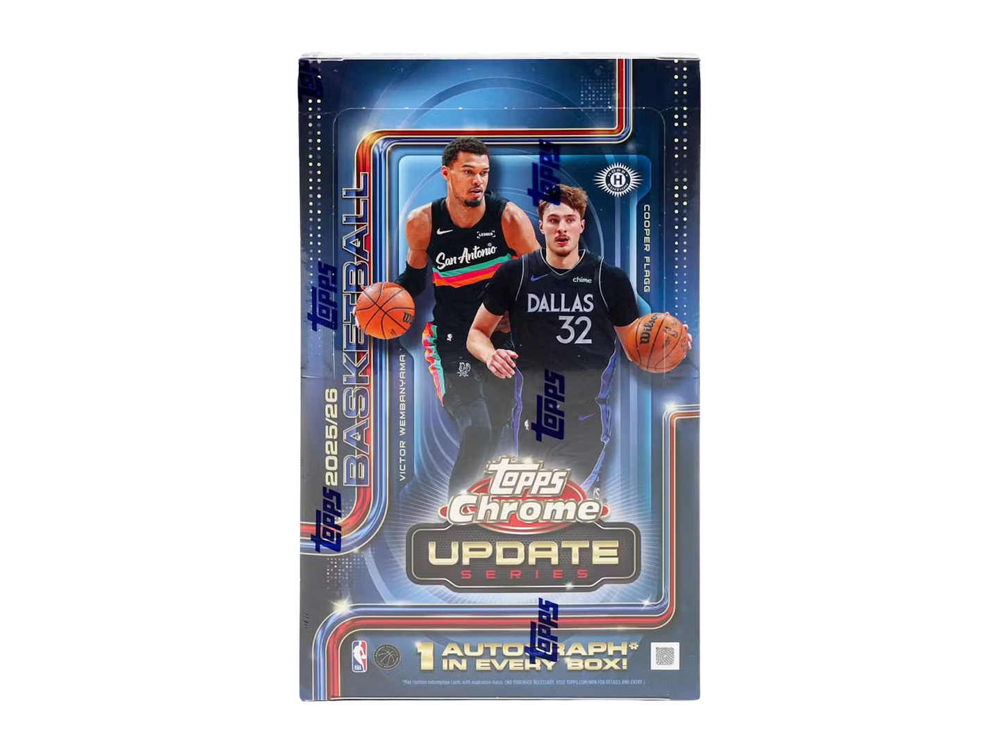 2025-26 Topps Chrome Update Hobby Box