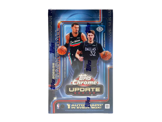 2025-26 Topps Chrome Update Hobby Box