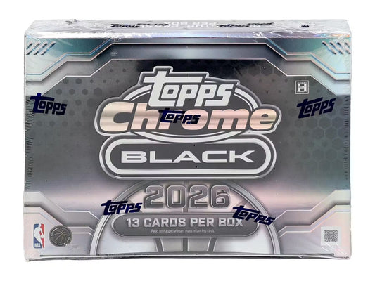 2025-26 Topps Chrome Black Basketball Hobby Box