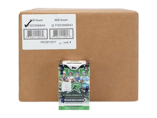 2025 Topps Resurgence Football Blaster 40-Box Case